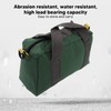 Wide Neck Tool Bag Canvas Heavy Duty Large Capacity Handbag