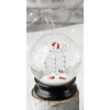 Winter Snow Globe by RAZ Imports: 4.5 Inch Cardinal Snow