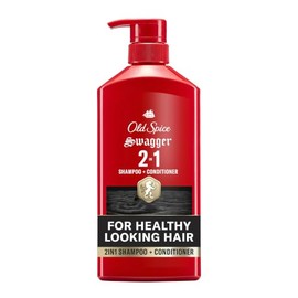 Old Spice Swagger 2-en-1 Set de Champú y Acondicionador para Hombres, Aroma a Cedro y Lima, Cabello Más Saludable, Más Lleno, Más Hidratado, Calidad d