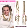 REECHO Clip in Braid Hair Extensions for Women, 16" Boho