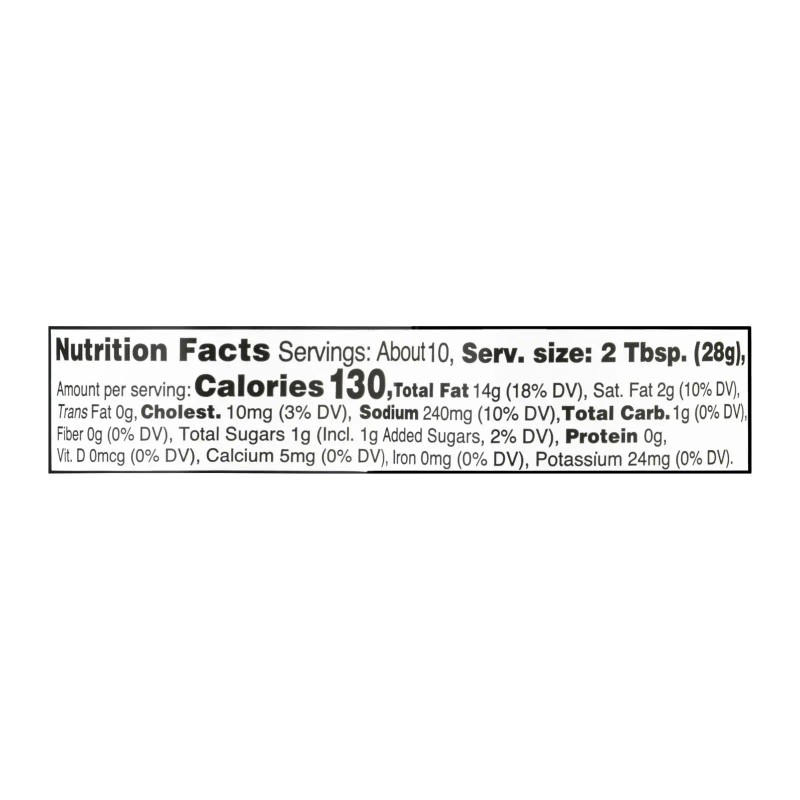 UD_Louisiana Case of 12 10.5 oz Tartar Sauce for Seafood