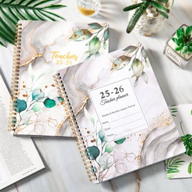 Teacher Planner 2025-2026 - Academic Lesson Planner 2025-2026, July 2025 - June 2026, 9.7'' x 7.7'', Lesson Plan Book, Weekly & Monthly Calendar with Quotes