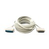 System-S D Sub Cable 10m 25 Pin Male to 36