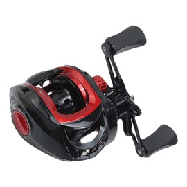 Metal Baitcaster Reel, Long Cast Spool, 7.2:1 Gear Ratio, Anti Explosion Line Function, Exquisite Design (Right Hand)