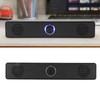 Computer Speaker Bluetooth Desktop Soundbar HiFi Stereo Sound Volume Adjustable