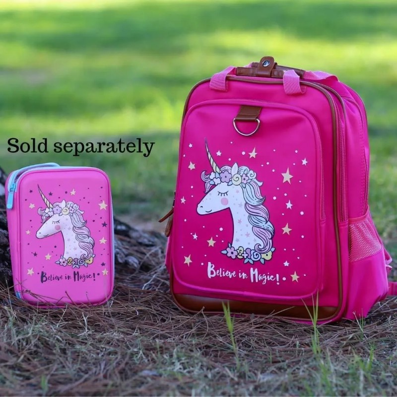 Mochila Niñas Unicornio 15 | Bolso De Escuela De Los