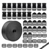 lbxtswpl Nylon Heavy Webbing Strap, 5M Flat Side Release Buckles,