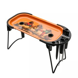 Human Cone Filler Pre Roll Machine With Metal Rolling Tray Foldable Stand Brush