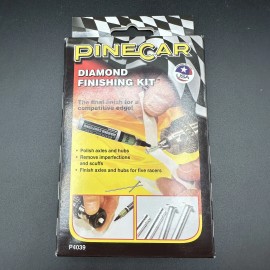 Pinecar Pinewood Derby Diamond Finishing Kit P4039 Axle Tuning Performance