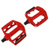 Abaodam 1 Pair Aluminium Alloy Bike Pedals with Rolling Beads
