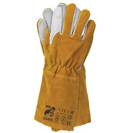 REIS - WORK - PROTECTIVE GLOVES Kevlar - YELLOWBEE - welding gloves TIG