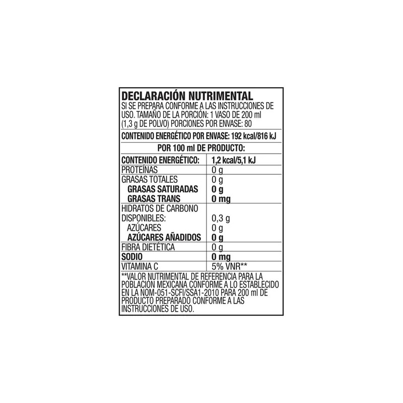 Zuko Guayaba Bebida En Polvo 8 Sobres/13g, Rinde 2l C/u