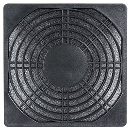 Cooltek Gitter 80 Filter Black – Cooling Accessory (80 mm, 80 mm)