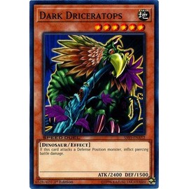 Yu-Gi-Oh! - Dark Driceratops - SS03-ENA12 - Common - 1st Edition - Speed Duel Starter Decks - Ultimate Predators