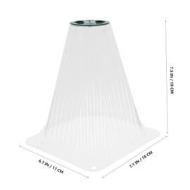 Mipcase 10pcs Insulation Cover Accessories for Greenhouses Greenhouse Covers for Replacement Cover The Pet Transparent