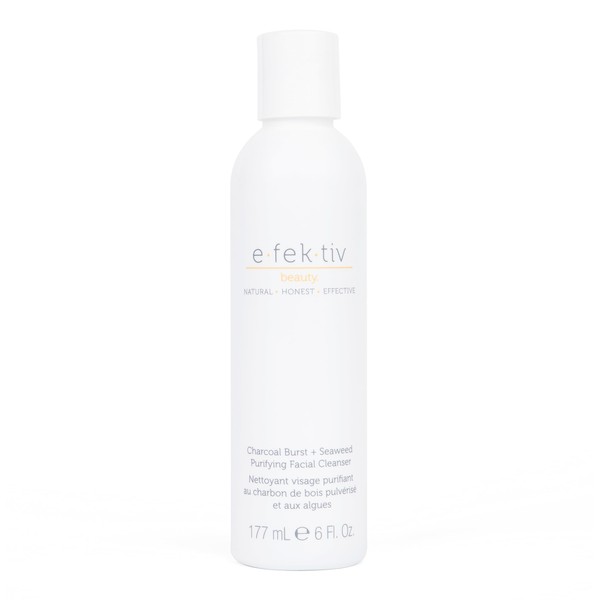 e.fek.tiv beauty Charcoal Burst Plus Seaweed Purifying Facial Cleanser -