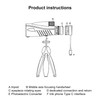 Electronic Telescope Eyepiece, 200W Pixel, Electronic Digital USB C Eyepiece,