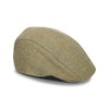 Hoggs of Fife Kinloch Waterproof Tweed Cap Autumn Bracken X-Large