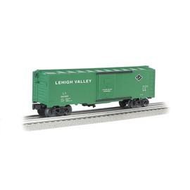 Bachmann Industries 40' Scale Box Car Lehigh Valley Green O Scale Train