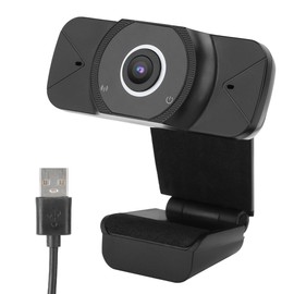 Webcam PC Camera HD 1080P Laptop Desktop Computer USB Drive‑Free Webcast Microphone