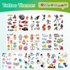 150+ Glow in the Dark Temporary Tattoos for Boys, Dinosaur