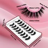 beautykaisen 3D Fluffy Strip Lashes - Ultra Soft & Natural