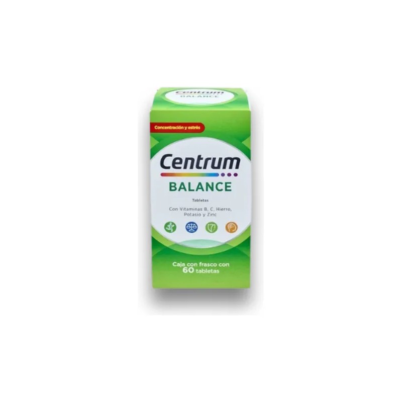 Centrum Balance Multivitamínico Vitamina B Vitamina C Pack3