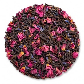 Molienda Sagrada Té Negro Lavanda/Infusión de Té Negro y Lavanda Orgánica, Té Negro Lavanda, 250 gramos