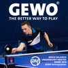 GEWO 3 Star Handy Pack of 12 Table Tennis Balls,