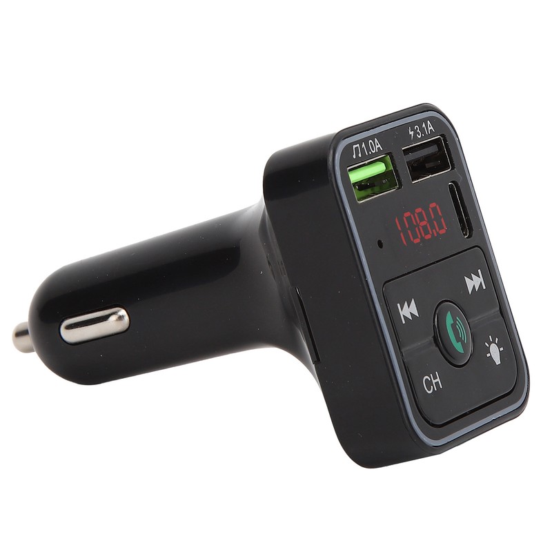 F2 Car MP3 Player with Ambient Light /Bluetooth/FM Transmitter Multifunctional