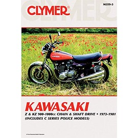 Clymer Service Manual for 77-81 Kawasaki KZ1000