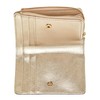 GUESS Laurel Zip Around Card Case, Latte Logo, Latte Logo,