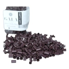 Microchip Para Aplicación de Extensiones de Cabello Natural 1000pzas Tono A Elegir (Cafe)