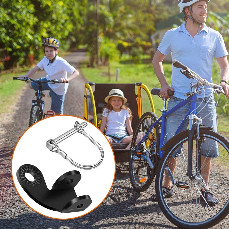 BSSOK 12.2 mm Bicycle Towing Hitch Compatible with Burley, Bicycle