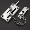 Namvo Stainless Steel Sliding Bolt With Anti-Theft Chain Inner Door