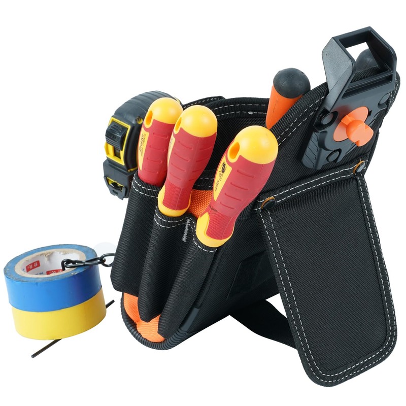 MELOTOUGH Small Electrician Tool Pouch Tool Belt Pouch with Belt