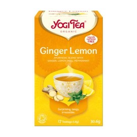 YOGI TEA GINGER LEMON (ΚΑΥΤΕΡΗ ΔΡΟΣΙΑ) 6X17ΦΑΚ