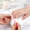 BOHUIZ 6Pcs Glass Nail File with Case, Double Sided Finger