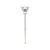 Eye Planning Crayon Shin-chan Earpick with Mascot, Shiro, W1.4 x