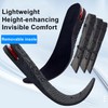 Height Increase Inserts for Women, 3 Layers Shoe Height Insoles