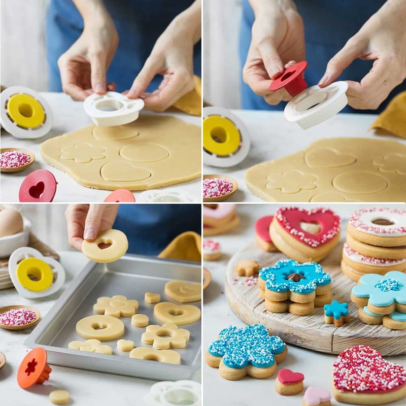 Decora 0255042 Set of 6 Cutters OX Eye Classic