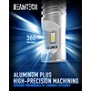 BEAMTECH H8 Fog Light Bulb,6500K White 1:1 Size Super Bright