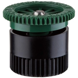 Hunter 12A Adjustable Irrigation Spray Nozzle, 12' Radius, 0°–360° Arc, Water-Saving Precision Coverage, Lawn Sprinkler Nozzle Replacement, Durable Green Design