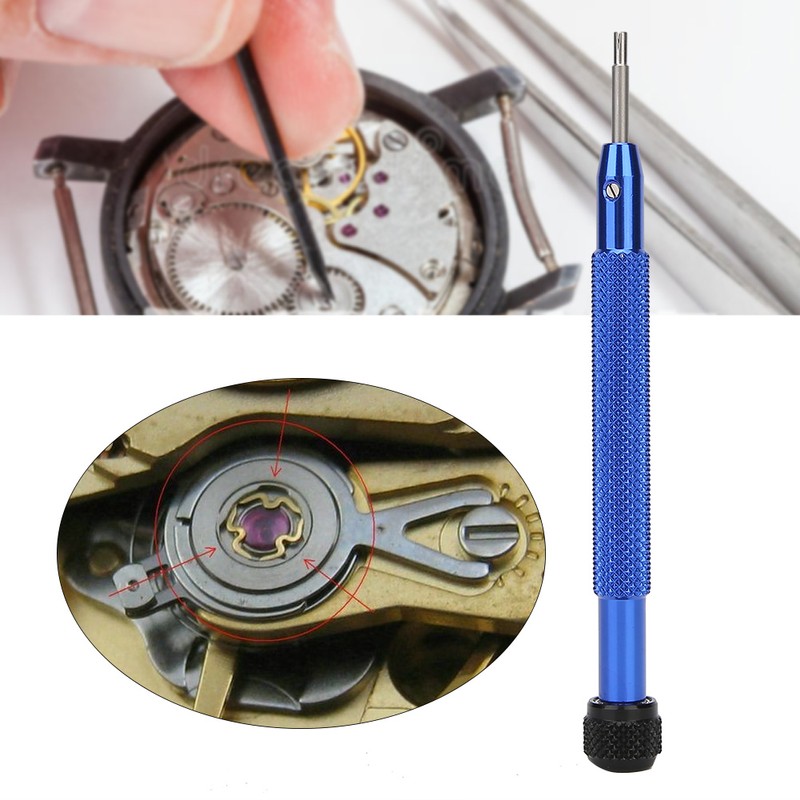 Professional Watch Movement Screwdriver Watch Repairing Maintenance Accessory