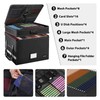 DocSafe File Box with Lock,Multi-Layer Fireproof Document Box Collapsible File