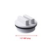 Winter Cap for Inlet Nozzle, Sealing Plug, Solid Pool Single