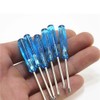6 Piece 2mmx65mm Mini Precision Screwdriver Set, 2.0mm Slotted Flat