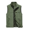 ceauros Men's Fishing Vest Utility Casual Lightweight Outdoor Vest Work