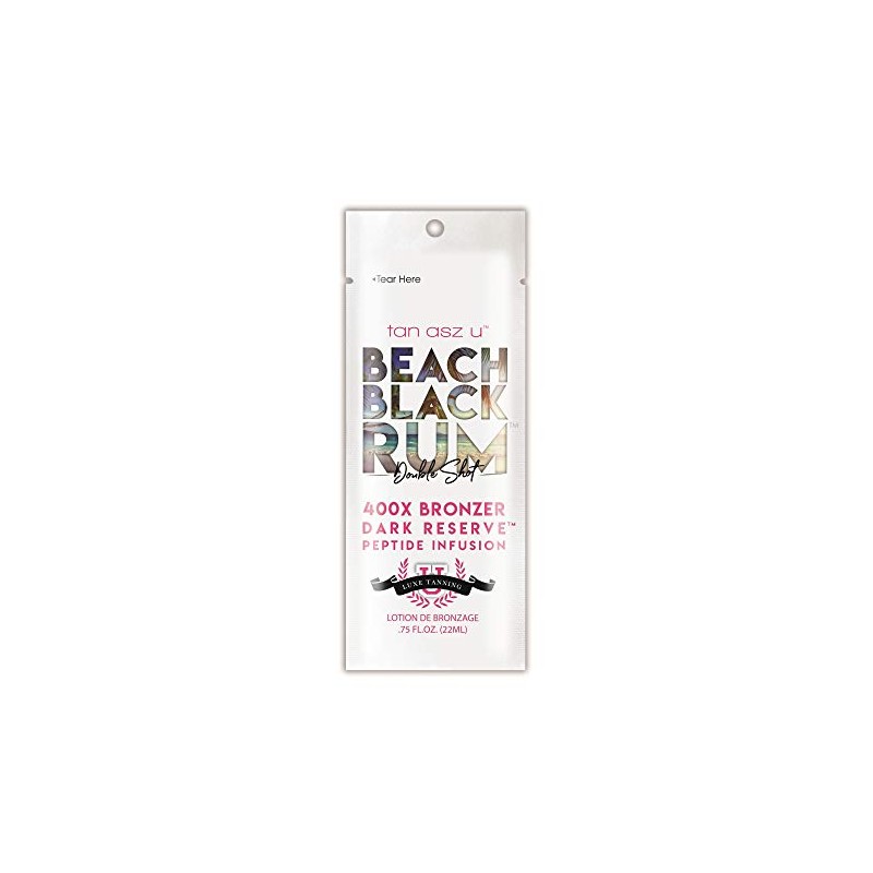 Tan Asz U Beach Black Rum Double Shot 400X Bronzer