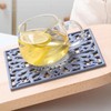 Kalsreui Silicone Trivets for Hot Dishes, Square Trivet Hot Pads